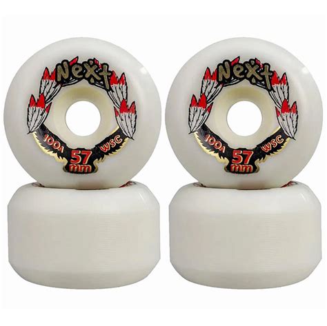 Roda Next Skate 55mm WSC Gold Line Dureza 100A Virtual Skate Shop A