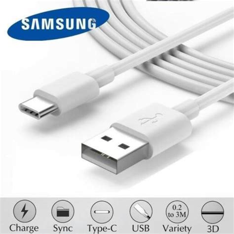 For Samsung Galaxy A03s A12 A32 A22 A52s 5g Fast Charging Cable Usb Type C Lead Ebay