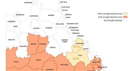 Queenslands Droughted Areas Continue To Fall As Better Seasonal