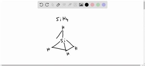 SOLVED:Predict the electron pair geometry, the molecular shape, and the bond angle for a silane ...