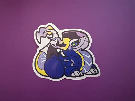 Chibi Miraidon And Koraidon 3 Stickers Pokemon Scarlet Etsy Australia