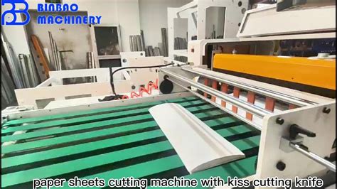 High Quality Self Adhesive Paper Sheets Cutting Machine For Lable