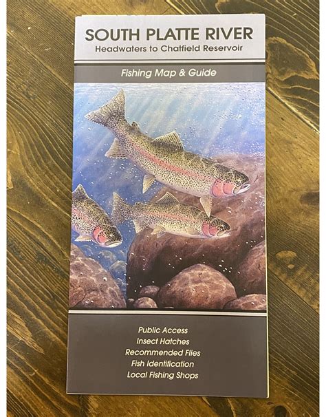 South Platte River Fishing Map Guide Royal Gorge Anglers