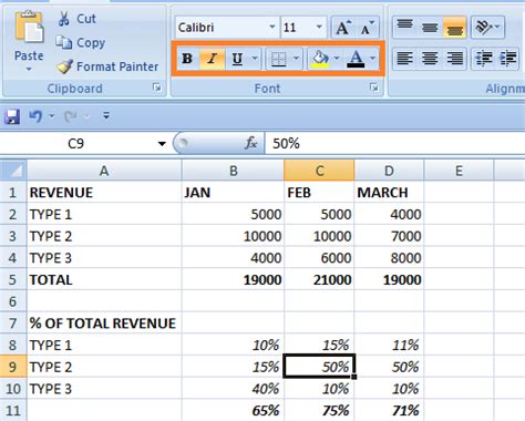 format excel sheet tpoint tech