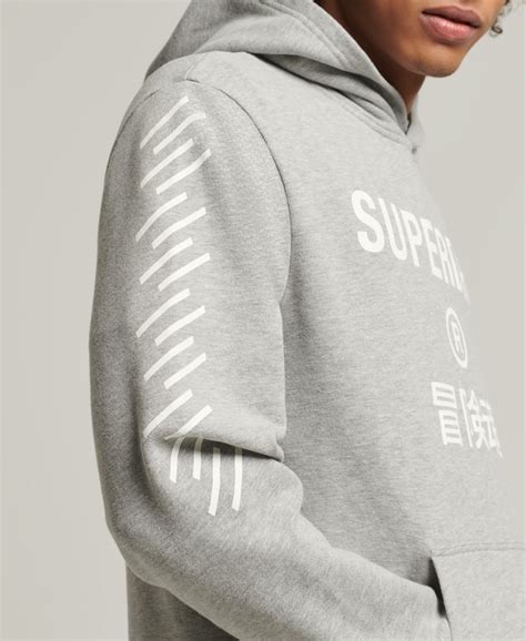 Superdry Code Core Sport Hoodie Hoodies Voor Heren