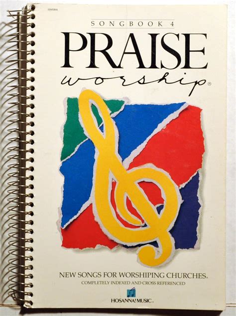 Hosanna Music Songbook Praise Worship Dan Burgess Integrity