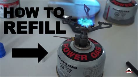 How To Refill Fuel Canister With Butane YouTube