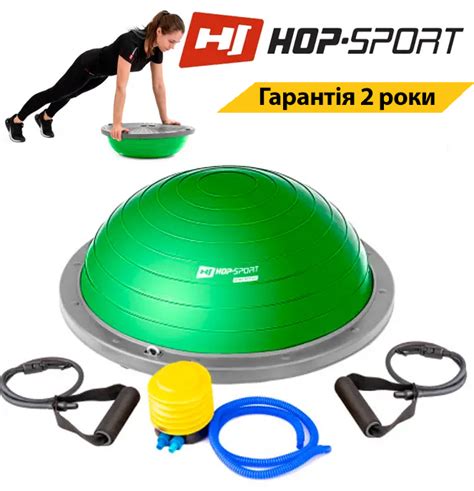 Балансировочная Полусфера (платформа) Bosu HS-L058 Green ...