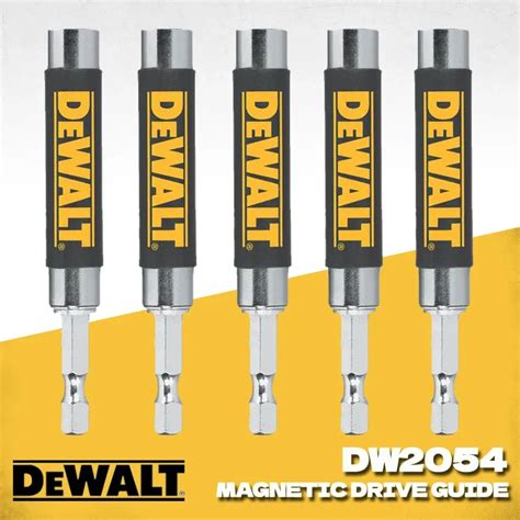 DEWALT DW2054 Compact Magnetic Bit Tip Holder 1 4 Compact Rapid Load