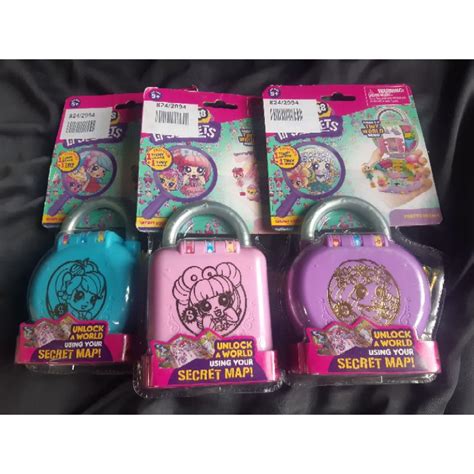 ⭐️readystock⭐️ 💯 Original Shopkins Lil Secrets Secret Lock Set Shopee Malaysia