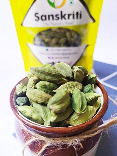 Sanskriti Cardamom Whole Elaichi Whole Green Cardamom Elaichi