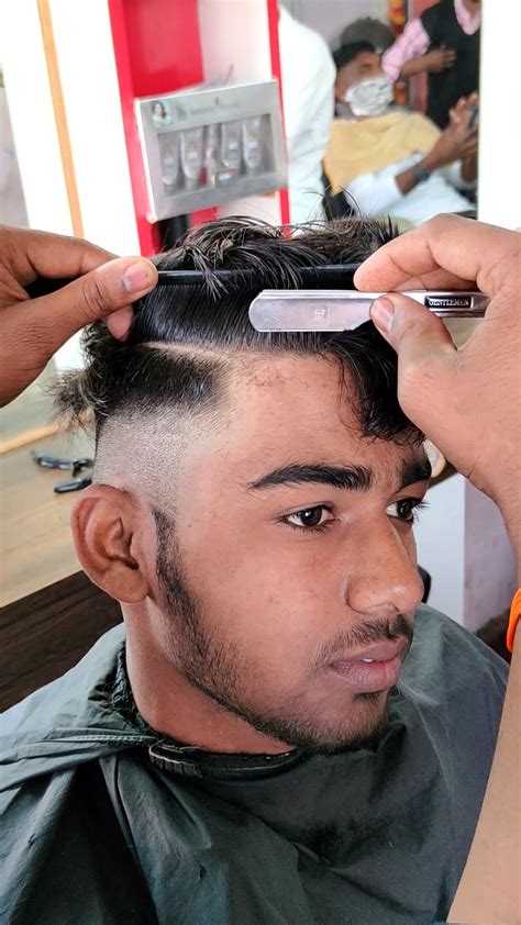 hair cut    rs slope cutting hairstyle  men