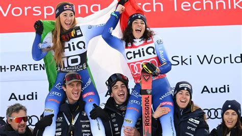 Italienischer Doppelerfolg In Garmisch Vonn Ausgeschieden