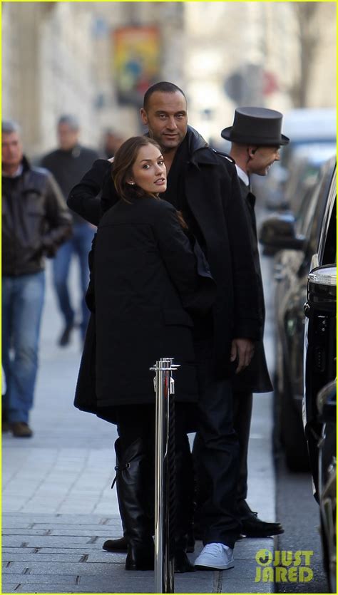 Minka Kelly & Derek Jeter: Parisian Pair!: Photo 2614029 | Derek Jeter, Minka Kelly Photos ...