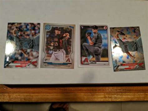 2020 Zac Gallen Rookie Lot Topps Bowman Arz Diamondbacks EBay