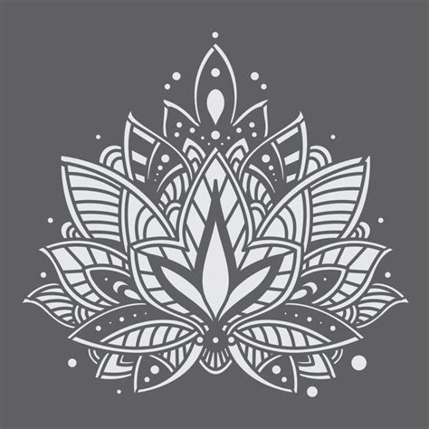 Lotus Mandala Mini Craft Stencil | Reusable Stencil | Craft Stencil | Mini Stencil | Bohemian ...