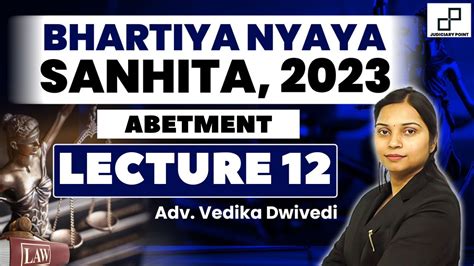 Bhartiya Nyaya Sanhita 2023 In Hindi For Judiciary Exams Abetment In