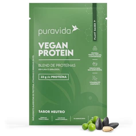 Vegan Protein G Pura Vida Prote Nas