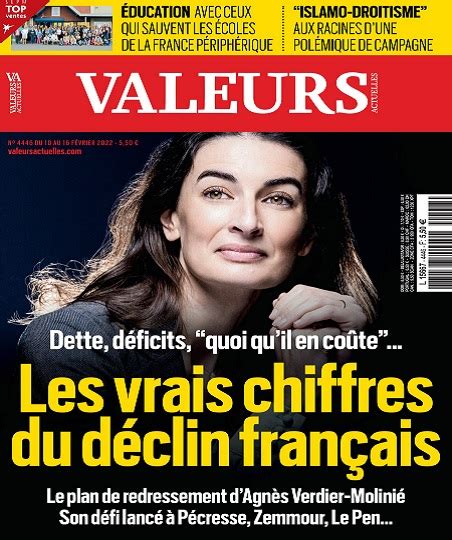 Valeurs Actuelles N4446 Du 10 au 16 Février 2022 Télécharger Des