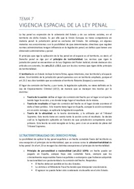 Tema Vigencia Espacial De La Ley Penal Pdf