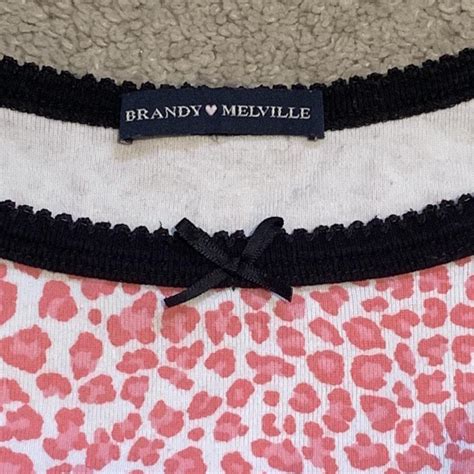 Brandy Melville Pink Cheetah Print Tank Top So Nice Depop