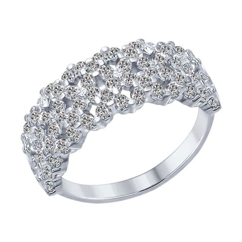 Серебряное кольцо купить в Минске • кольцо из серебра, цена в ORO