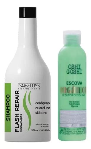 Kit Escova Progressiva Premium Sem Formol Orgânica Brazilian MercadoLivre