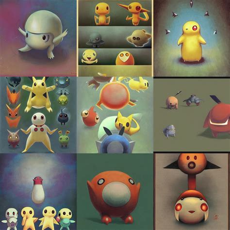 Psychic Type Pokemon By Shaun Tan Stable Diffusion Openart