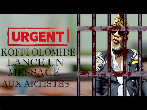 URGENT BA MAMAN BADOS TRES FÂCHÉ CONTRE ARRESTATION DE KOFFI OLOMIDE