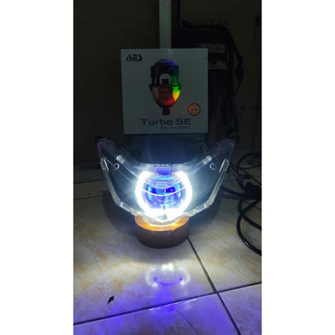 Jual Lampu Biled Beat Deluxe Beat Street Costum Biled Turbo Warna