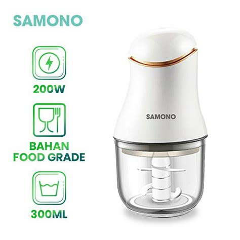 Jual SAMONO SW099 Blender Elektrik Portable 200W 0 3L Penggiling