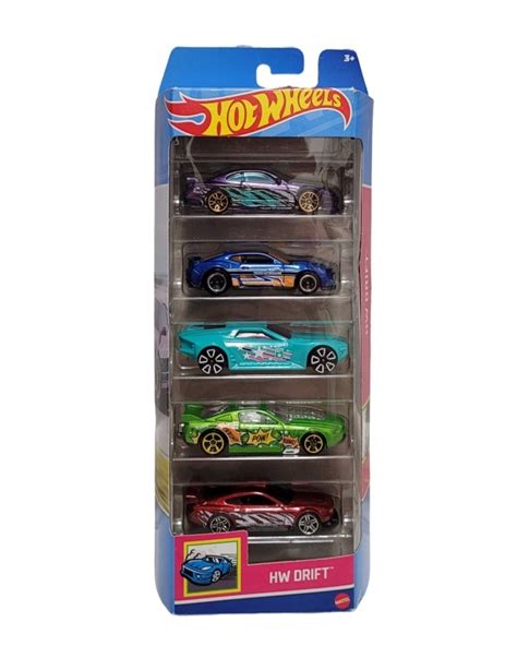 Hot Wheels Pak Mustang Gt Nissan Silvia Camaro Zl Hw Drift Oficjalne