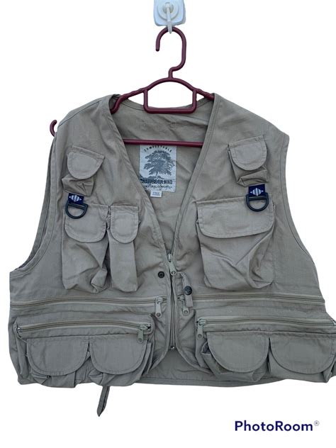 Vintage Vintage Brown Tactical Vest Natural Comfort Grailed