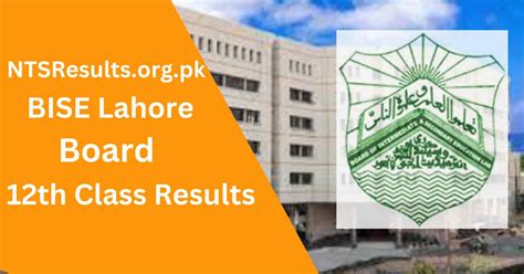 BISE Lahore Board 12th Class Result 2024 By Name Roll Number