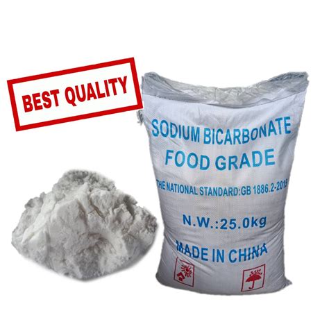 เบกกงโซดา Baking Soda Food Grade Sodium Bicarbonate โซเดยมไบ