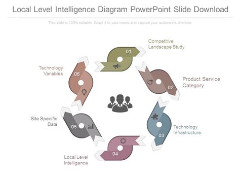 local level intelligence diagram powerpoint