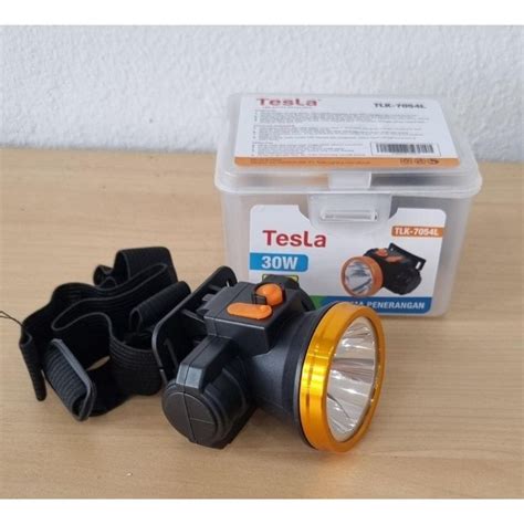 Jual Senter Cas Kepala W Tlk L Tesla Shopee Indonesia