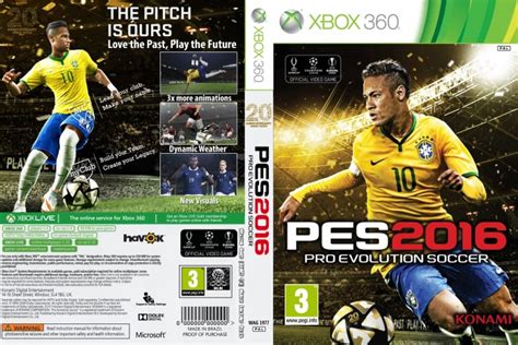 Pes 2016 Xbox 360 Box Art Cover By Wellyson