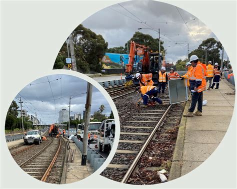 Global Rail Australia Complete Track Upgrade For Yarra Trams Global