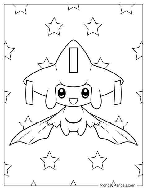 26 Legendary Pokemon Coloring Pages Free Pdf Printables