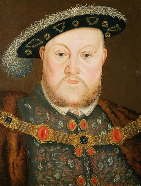 Portrait Of Henry Viii By English School