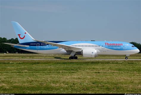 G Tuic Thomson Airways Boeing Dreamliner Photo By Koschi Id