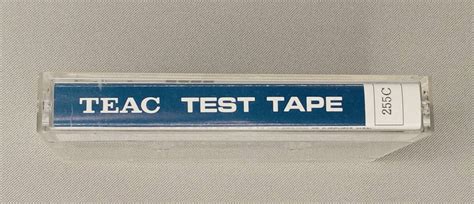 Yahooオークション カセットテストテープ ティアック Test Tape Tea