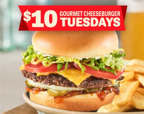 $10 Cheeseburger Tuesdays - WA | Red Robin