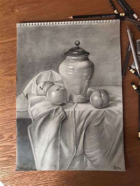 Still Life Painting 🌟 Still Life Pencil Shading Pencil Drawing