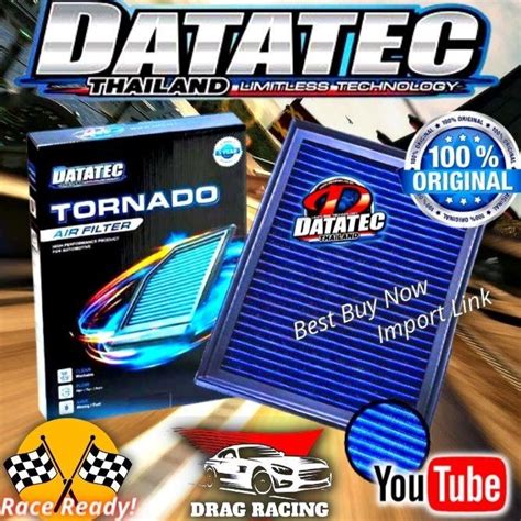 Jual Datatec Tornado Car Air Filter Racing Saringan Udara Mesin Equally