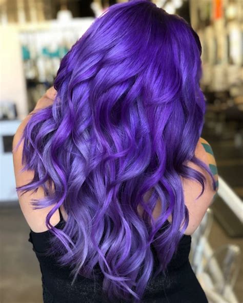 Cabelo Pintado De Roxo Nas Pontas - Cabelo roxo: 65 ideias, tutoriais e dicas para uma transformação colorida