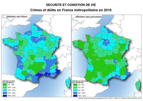 Carte De La Criminalit En France My Blog