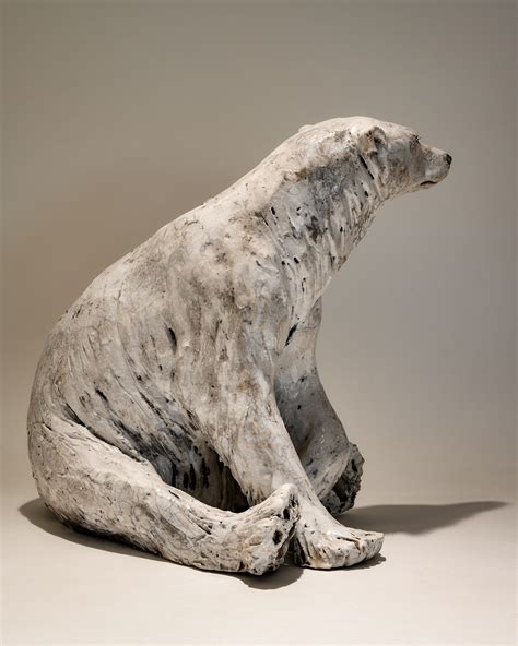 polar-bear-sculpture-2 - Nick Mackman Animal Sculpture