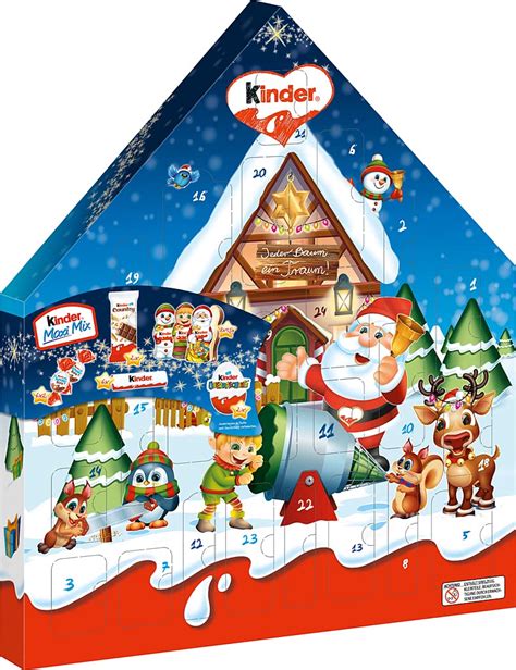 Kinder Maxi Mix Adventskalender Adventskalender Mit Leckeren